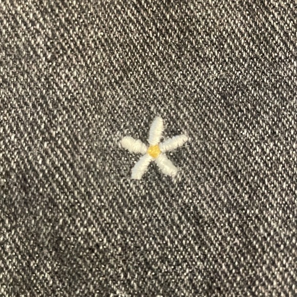 PacSun Black Daisy 5-Pocket Skirt Size 27 - Picture 4 of 6